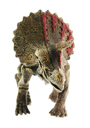Kız Erkek Çocuk Oyuncak Sert Plastik Dinozor Figürü Triceratops Kız Erkek Çocuk Oyuncak Eğitici Eğle