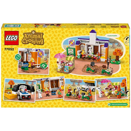 Kız Erkek Çocuk Oyuncak 77052 Animal Crossing K.K. Meydan Konseri 550 parça +7 yaş Kız Erkek Çocuk O