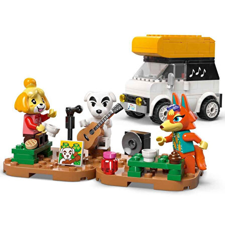 Kız Erkek Çocuk Oyuncak 77052 Animal Crossing K.K. Meydan Konseri 550 parça +7 yaş Kız Erkek Çocuk O