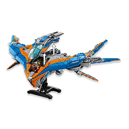 Kız Erkek Çocuk Oyuncak 76286 Galaksinin Koruyucuları: Milano Uzay Gemisi 2090 parça +12 yaş Kız Erk