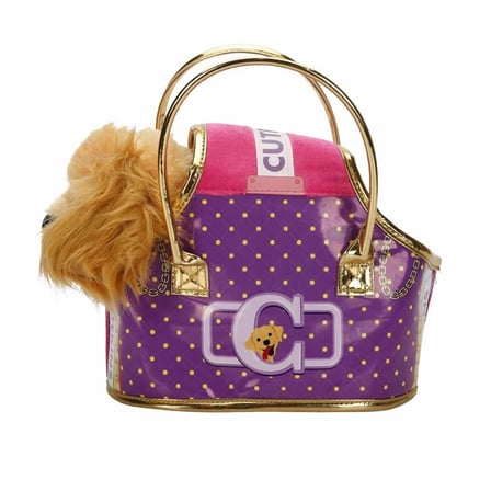 Kız Erkek Çocuk Oyuncak 50585 Cutekins Taşıma Çantalı Peluş Köpek -Sunman Kız Erkek Çocuk Oyuncak Eğ