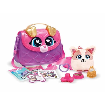 Kız Erkek Çocuk Oyuncak 2528 Glam Buddies Suprise Puppy Purse Kız Erkek Çocuk Oyuncak Eğitici Eğlenc