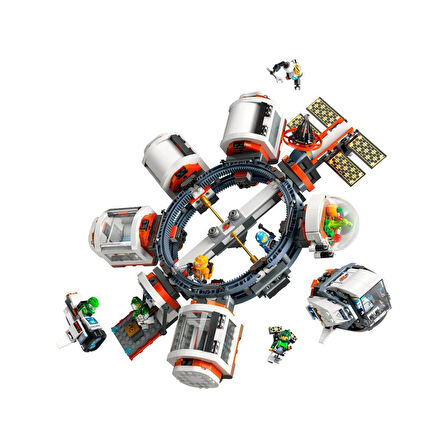 Kız Erkek Çocuk Oyuncak 60433 LEGO® City Modüler Uzay İstasyonu 1097 parça +7 yaş Kız Erkek Çocuk Oy