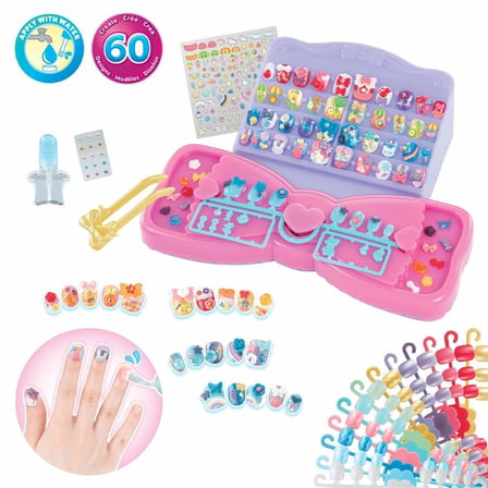 Kız Erkek Çocuk Oyuncak 35027 AquaBeads Tasarla ve Sergile Tırnak Atölyesi +4 yaş Kız Erkek Çocuk Oy