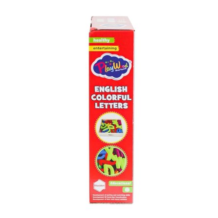 Kız Erkek Çocuk Oyuncak ONY-402 Ahşap Renkli Harfler 33 Parça Kız Erkek Çocuk Oyuncak Eğitici Eğlenc