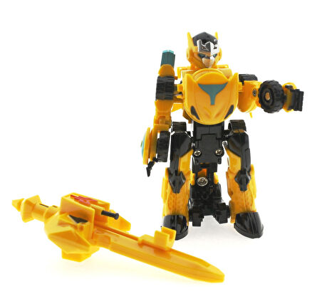 Kız Erkek Çocuk Oyuncak Fırlatıcılı Robot Araba Kız Erkek Çocuk Oyuncak Eğitici Eğlenceli Oyuncak