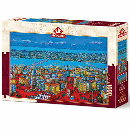 Kız Erkek Çocuk Oyuncak 5234 Bir İstanbul Masalı 1000 Parça - Art Puzzle Kız Erkek Çocuk Oyuncak Eği