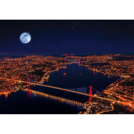 Kız Erkek Çocuk Oyuncak 5239 Üç Köprü 1000 Parça Neon Kız Erkek Çocuk Oyuncak Eğitici Eğlenceli Oyun