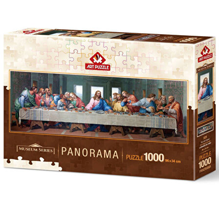 Kız Erkek Çocuk Oyuncak 5244 Son Akşam Yemeği 1000 Parça Panorama Kız Erkek Çocuk Oyuncak Eğitici Eğ