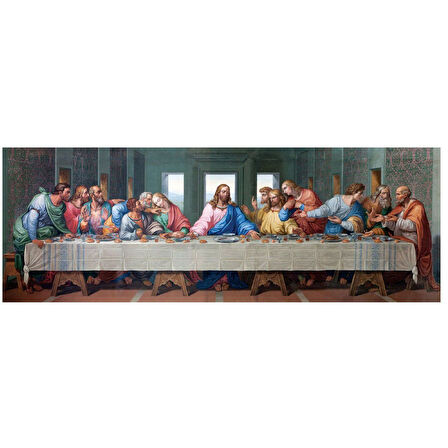 Kız Erkek Çocuk Oyuncak 5244 Son Akşam Yemeği 1000 Parça Panorama Kız Erkek Çocuk Oyuncak Eğitici Eğ