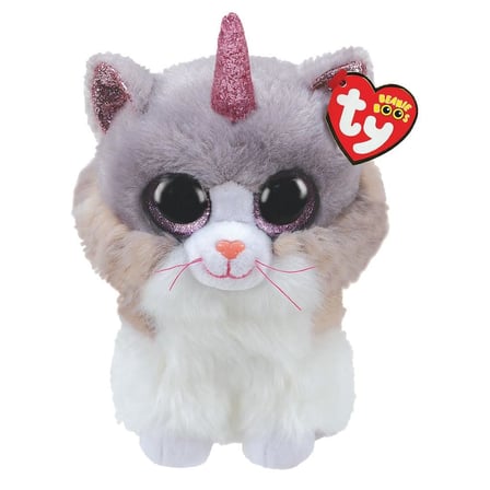 Kız Erkek Çocuk Oyuncak Ty Beanie Boos Peluş Unicorn Kedi Asher 22cm Kız Erkek Çocuk Oyuncak Eğitici