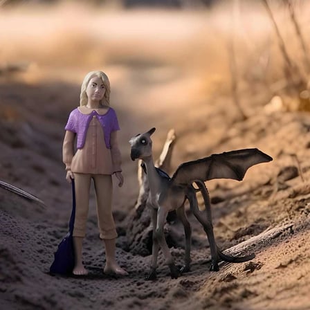Kız Erkek Çocuk Oyuncak Schleich Luna Lovegood Baby Thestral 42636 Kız Erkek Çocuk Oyuncak Eğitici E
