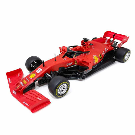 Kız Erkek Çocuk Oyuncak 31961 Ferrari SF1000 Uzaktan Kumandalı Model Araç Montaj Kiti 1:16 Kız Erkek