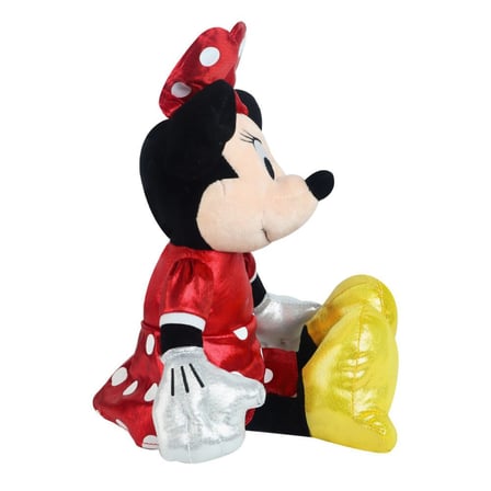 Kız Erkek Çocuk Oyuncak TY Sparkle Sesli Peluş Minnie Mouse Kırmızı 36cm Kız Erkek Çocuk Oyuncak Eği