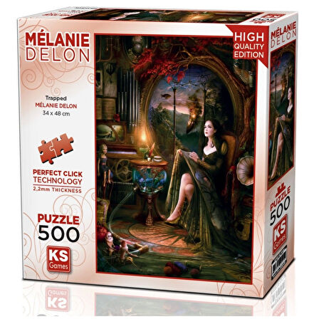 Kız Erkek Çocuk Oyuncak KS Games Trapped Puzzle 500 Parça 20049 Kız Erkek Çocuk Oyuncak Eğitici Eğle