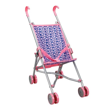 Kız Erkek Çocuk Oyuncak 1816 Katlanabilir Kalpli Metal Bebek Puseti Kız Erkek Çocuk Oyuncak Eğitici