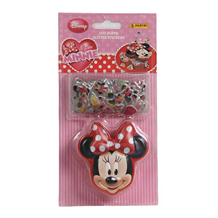 Kız Erkek Çocuk Oyuncak Minnie 100 Puffy Sticker - 700010-13-0612 Kız Erkek Çocuk Oyuncak Eğitici Eğ