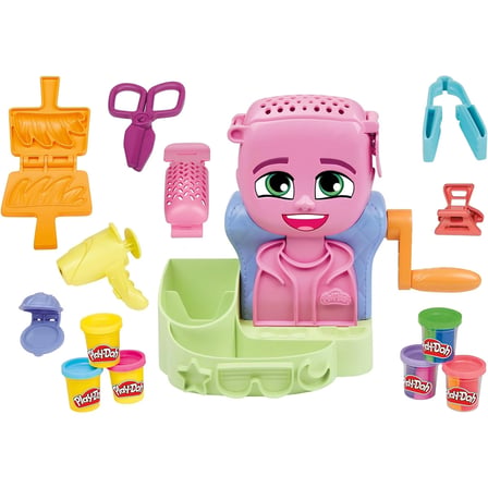 Kız Erkek Çocuk Oyuncak Play-Doh Renkli Kuaför Salonu F8807 Kız Erkek Çocuk Oyuncak Eğitici Eğlencel