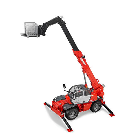 Kız Erkek Çocuk Oyuncak Bruder Manitou Mrt 2150 Teleskopik Forklift BR02129 Kız Erkek Çocuk Oyuncak