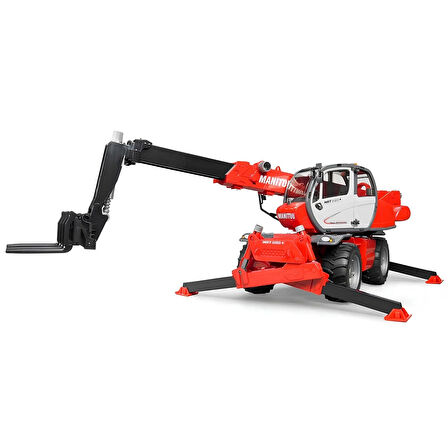 Kız Erkek Çocuk Oyuncak Bruder Manitou Mrt 2150 Teleskopik Forklift BR02129 Kız Erkek Çocuk Oyuncak