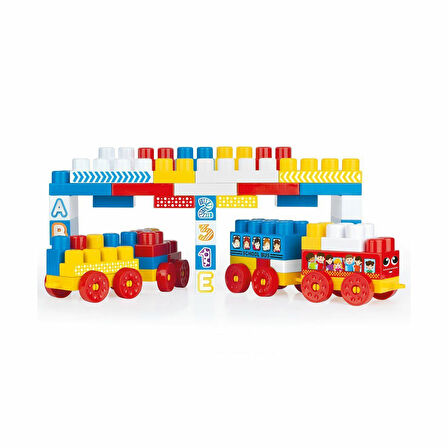 Kız Erkek Çocuk Oyuncak 5032 Mega Blok Seti 75'li Kız Erkek Çocuk Oyuncak Eğitici Eğlenceli Oyuncak