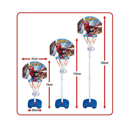 Kız Erkek Çocuk Oyuncak 03404 Ayaklı Basket Potası Kız Erkek Çocuk Oyuncak Eğitici Eğlenceli Oyuncak
