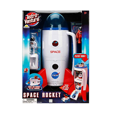 Kız Erkek Çocuk Oyuncak 106114 Astro Venture Sesli Ve Işıklı Uzay Roketi -Sunman Kız Erkek Çocuk Oyu