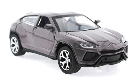 Kız Erkek Çocuk Oyuncak Çek Bırak Lamborghini Benzeri Simli Kahve Metal Araba Kız Erkek Çocuk Oyunca