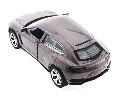 Kız Erkek Çocuk Oyuncak Çek Bırak Lamborghini Benzeri Simli Kahve Metal Araba Kız Erkek Çocuk Oyunca