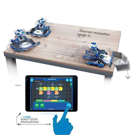 Kız Erkek Çocuk Oyuncak Bilim Seti Robomaker Start Kız Erkek Çocuk Oyuncak Eğitici Eğlenceli Oyuncak