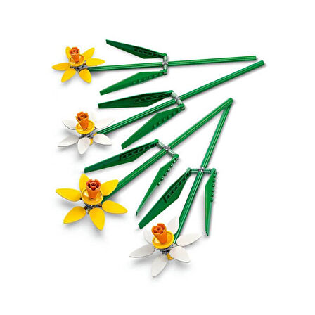 Kız Erkek Çocuk Oyuncak 40747 LEGO® iconic Botanical Collection Nergis 247 parça +8 yaş Kız Erkek Ço