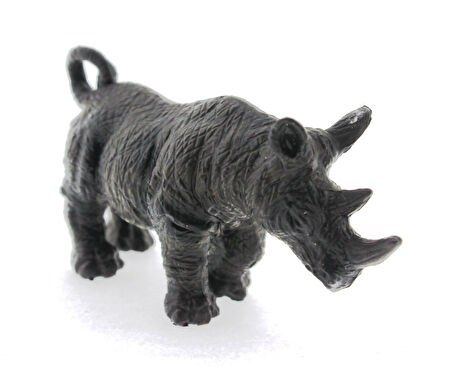 Kız Erkek Çocuk Oyuncak Gergedan Model Figür Hayvan Kız Erkek Çocuk Oyuncak Eğitici Eğlenceli Oyunca