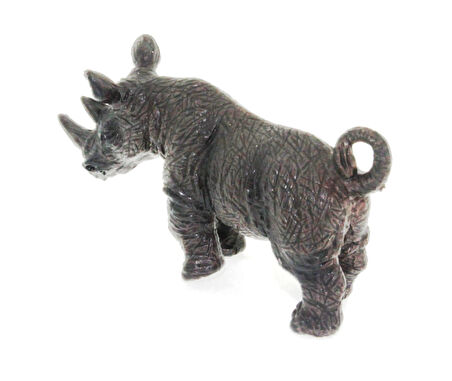 Kız Erkek Çocuk Oyuncak Gergedan Model Figür Hayvan Kız Erkek Çocuk Oyuncak Eğitici Eğlenceli Oyunca