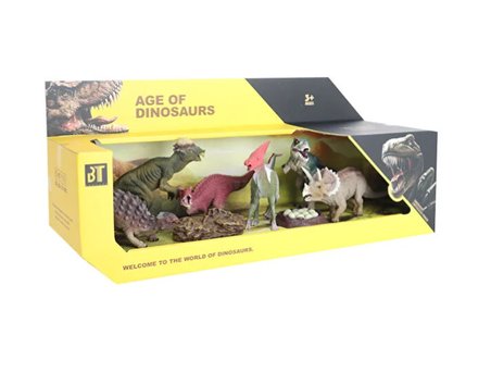 Kız Erkek Çocuk Oyuncak Aksesuarlı Model Dinozor Seti 6 lı Kız Erkek Çocuk Oyuncak Eğitici Eğlenceli