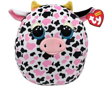 Kız Erkek Çocuk Oyuncak Ty Squishy Beanies Yastık İnek Milkshake 26cm Kız Erkek Çocuk Oyuncak Eğitic