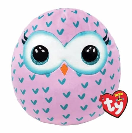 Kız Erkek Çocuk Oyuncak Ty Squishy Boos Yastık Baykuş Winks 36cm Kız Erkek Çocuk Oyuncak Eğitici Eğl