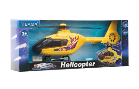 Kız Erkek Çocuk Oyuncak Kutulu Plastik Sarı Helikopter Kız Erkek Çocuk Oyuncak Eğitici Eğlenceli Oyu