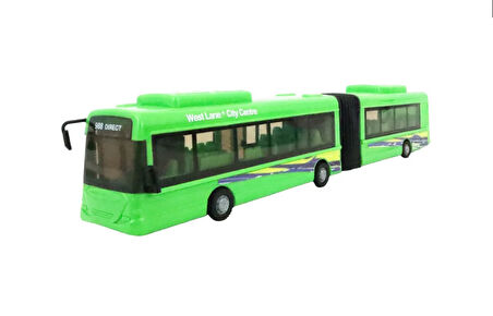 Kız Erkek Çocuk Oyuncak Kutulu Körüklü Yeşil Şehir Otobüsü Kız Erkek Çocuk Oyuncak Eğitici Eğlenceli