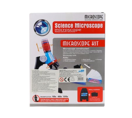 Kız Erkek Çocuk Oyuncak Miroskop Seti C2121 Kız Erkek Çocuk Oyuncak Eğitici Eğlenceli Oyuncak
