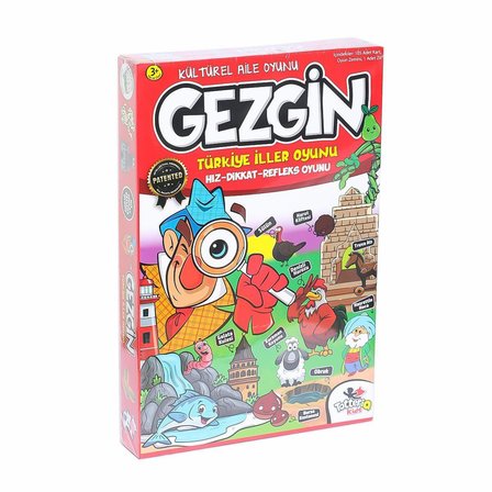 Kız Erkek Çocuk Oyuncak 2290 Gezgin Türkiye İller Oyunu Kız Erkek Çocuk Oyuncak Eğitici Eğlenceli Oy