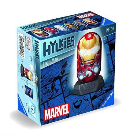 Kız Erkek Çocuk Oyuncak 011576 Hylkies - Iron Man 54 parça Puzzle - No:08 - Ravensburger Kız Erkek Ç