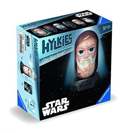 Kız Erkek Çocuk Oyuncak 010159 Hylkies - Obi Wan Kenobi 54 parça Puzzle - No:04 - Ravensburger Kız E