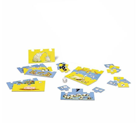 Kız Erkek Çocuk Oyuncak 243709 Ravensburger, Logo 1,2,3 / 3-6 yaş Kız Erkek Çocuk Oyuncak Eğitici Eğ