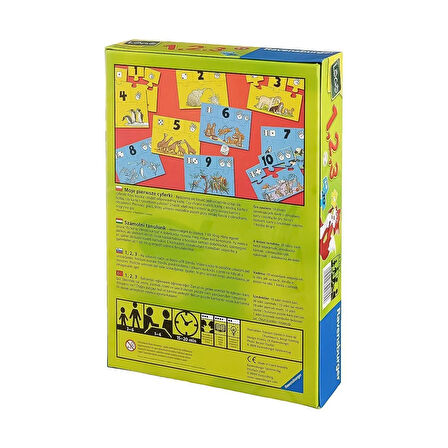 Kız Erkek Çocuk Oyuncak 243709 Ravensburger, Logo 1,2,3 / 3-6 yaş Kız Erkek Çocuk Oyuncak Eğitici Eğ
