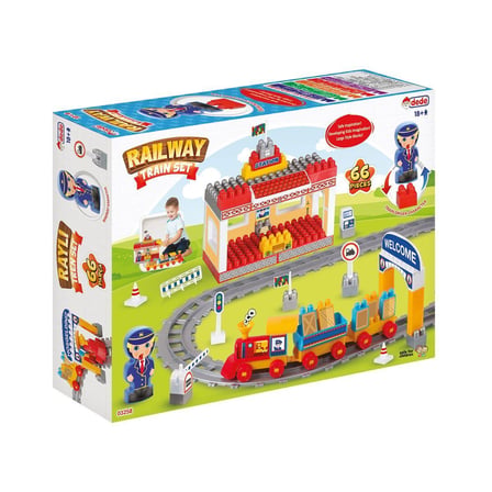 Kız Erkek Çocuk Oyuncak 03258 RAYLI TREN SET Kız Erkek Çocuk Oyuncak Eğitici Eğlenceli Oyuncak