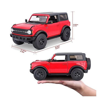 Kız Erkek Çocuk Oyuncak MAIS 31456 1 18 2021 FORD BRONCO WİLDTRAK Kız Erkek Çocuk Oyuncak Eğitici Eğ