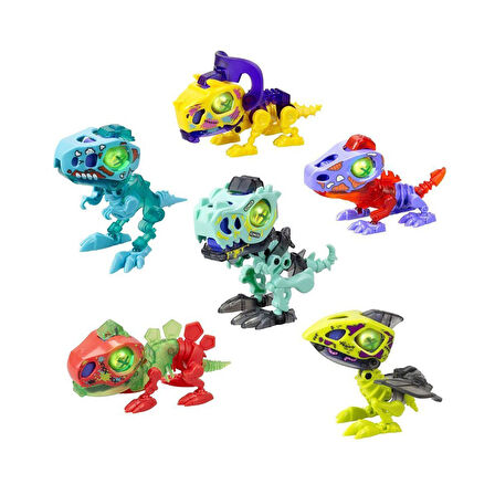 Kız Erkek Çocuk Oyuncak SIL 88695 Silverlit Biopod Zombies Dinazor Robot -Necotoys Kız Erkek Çocuk O