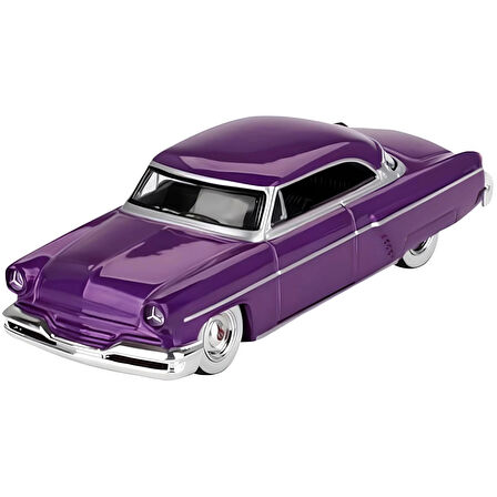 Kız Erkek Çocuk Oyuncak Mini Gt 1/64 Lincoln Capri Hot Rod 1954 Purple Metallic Kız Erkek Çocuk Oyun