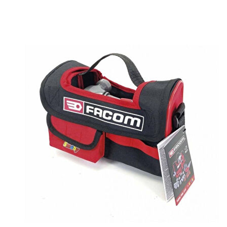 Kız Erkek Çocuk Oyuncak 7600360196 Smoby, Facom Fabric Tools Case - Facom Kumaş Çantalı Alet Seti /