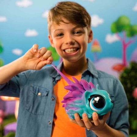 Kız Erkek Çocuk Oyuncak Jiggly Pets Sesli Mavi Kirpi JGG02200 Kız Erkek Çocuk Oyuncak Eğitici Eğlenc